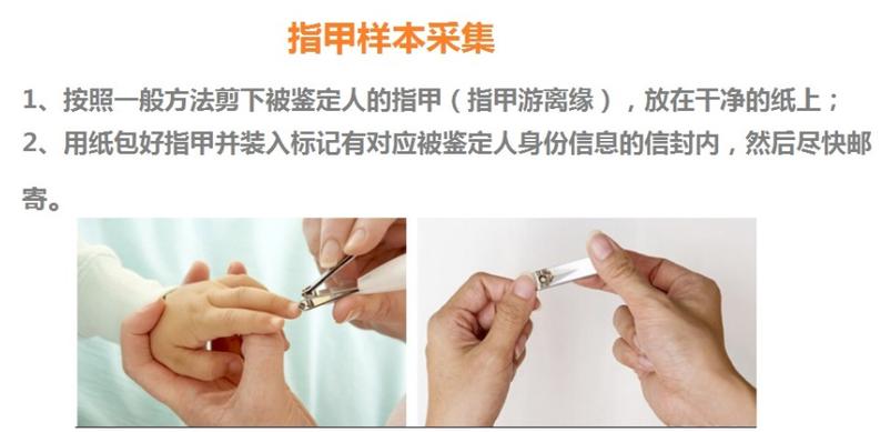 DNA亲子鉴定样本